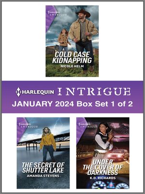 cover image of Harlequin Intrigue January 2024--Box Set 1 of 2